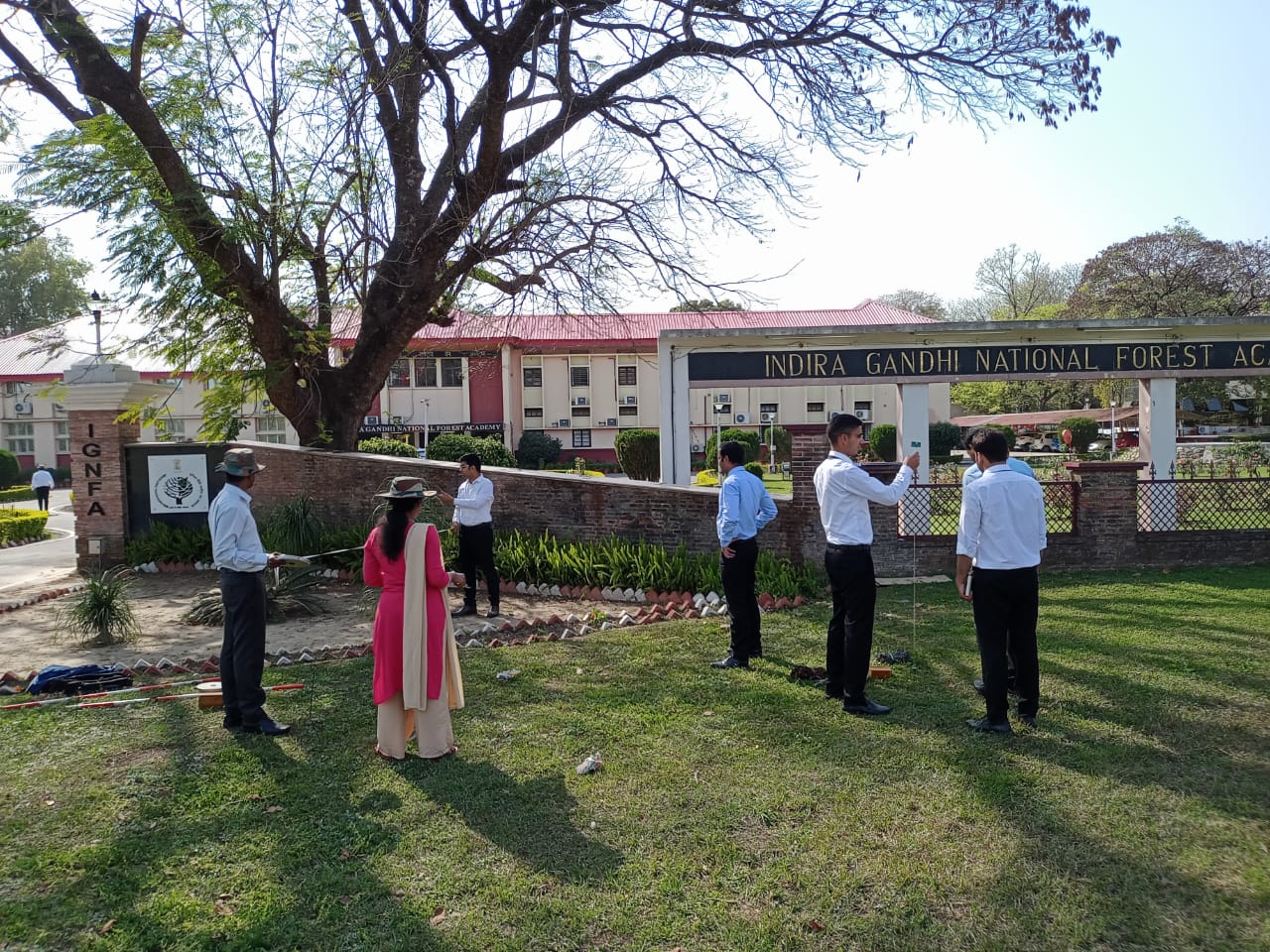 Field Survey Training  to IFS Probationers 2020-22